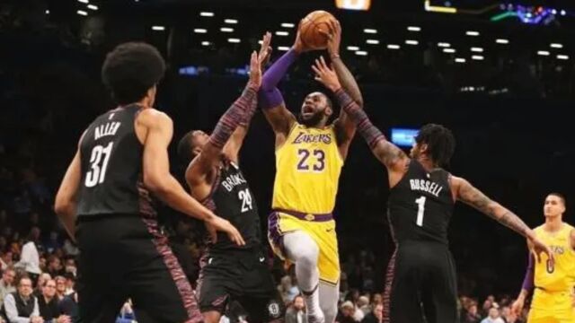 NBA季前赛官方直播:篮网VS湖人(中文高清)全程完整录像回放