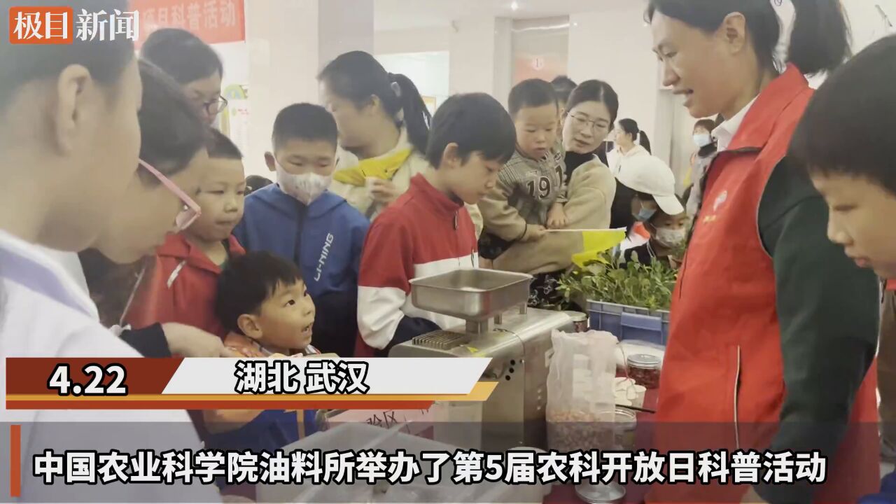 【视频】教你如何健康食油、现场体验榨油,百余名市民在油料所品科普盛宴