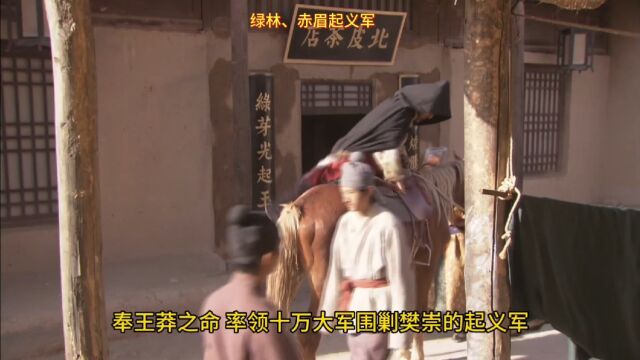 王莽时期——农民揭竿而起,绿林和赤眉起义军