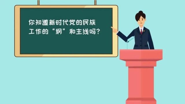 铸牢中华民族共同体意识系列动画短视频(一)