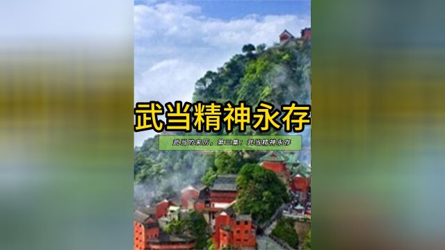 武当山的真正来历,第三集:武当精神永存#武当 #武当山 #武当精神 #尚武精神 #和谐精神