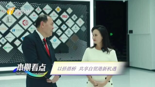 儋洋共潮生︱以“侨”搭“桥”,共享自贸港新机遇