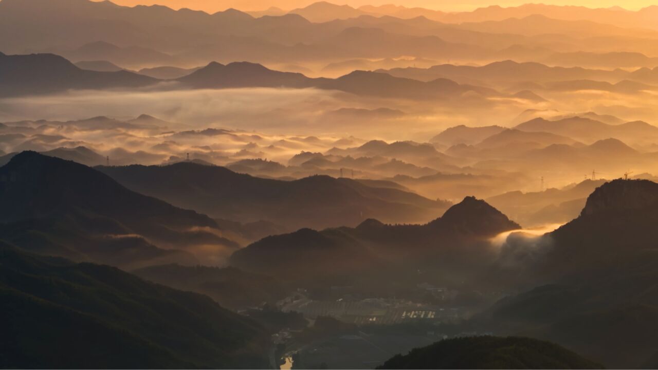 大别山的明珠!安徽霍山版千里江山图