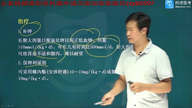 2023年阿虎医考内分泌学副高级职称考试视频题库通关讲解 bartter综合征(new)