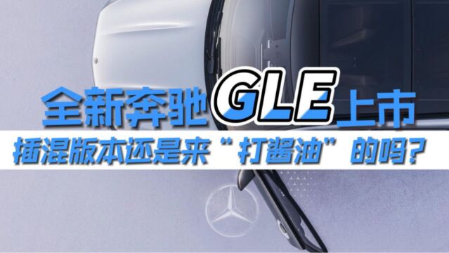 全新奔驰GLE上市!插混版本还是来“打酱油”的吗?