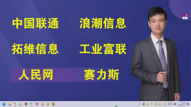 中国联通,浪潮信息,拓维信息,工业富联,人民网,赛力斯