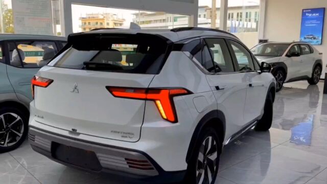 2023款三菱阿图柯AIRTREK 纯电动SUV,外观硬派,空间宽敞,续航500km