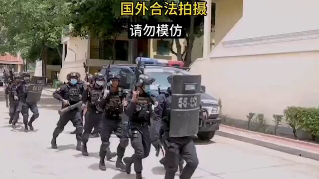 国外警方抓捕“网络诈骗”团伙惊心动魄的场面十分精彩……