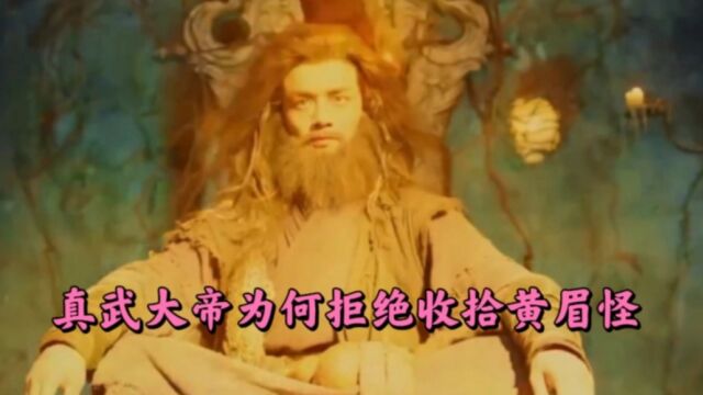 西游揭秘:真武大帝号称妖魔的克星,为何他不敢收拾黄眉怪