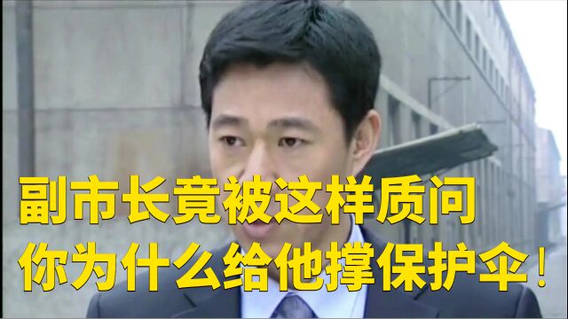 27 副市长竟被这样质问 你为什么给他撑保护伞!