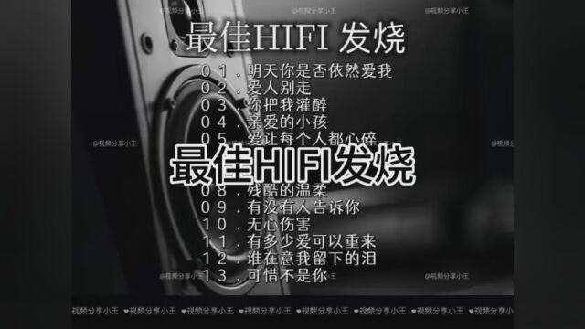 最佳HIFI发烧无损音乐 #青春的100种诠释