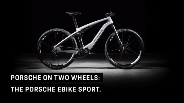 Porsche保时捷EBike Cross|Sport电动山地自行车奢侈及耐操的结合体