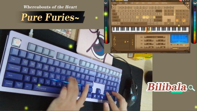 【EOP键盘钢琴】Pure Furies~Whereabouts of the Heart