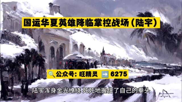 国运华夏英雄降临掌控战场(陆宇小说)全文在线阅读全章节