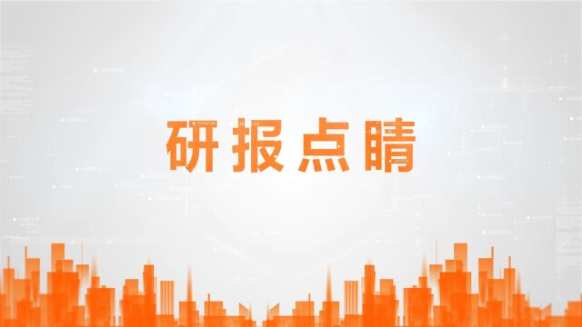 研报点睛:板块走高!看好其配置价值