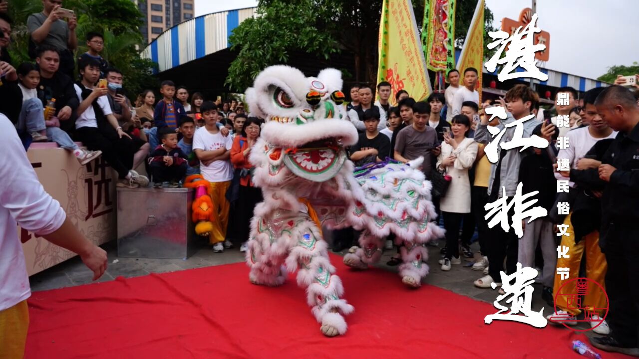 粤西粤东非遗文化激情碰撞!湛江这个街头呈现了一场文化盛宴