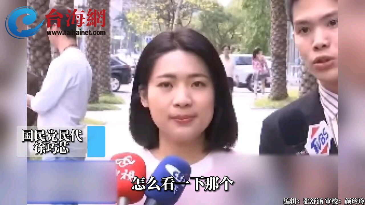 陈宗彦拒不承认接受性招待 徐巧芯: 难道你上下半身互不隶属