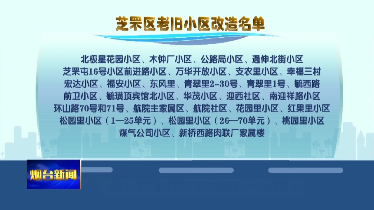 部分本月进场开工!我市老旧小区改造计划发布