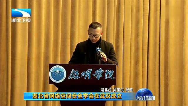 湖北省网络空间安全学会在武汉成立