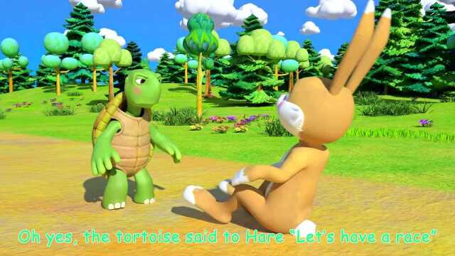 英文儿歌《The Tortoise and the Hare》