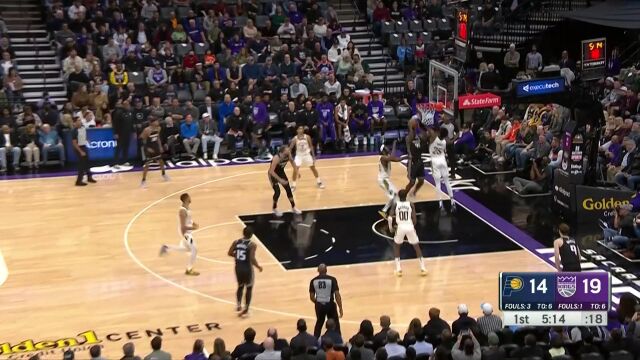 小萨鬼手妙传 巴恩斯不负众望轻松上篮