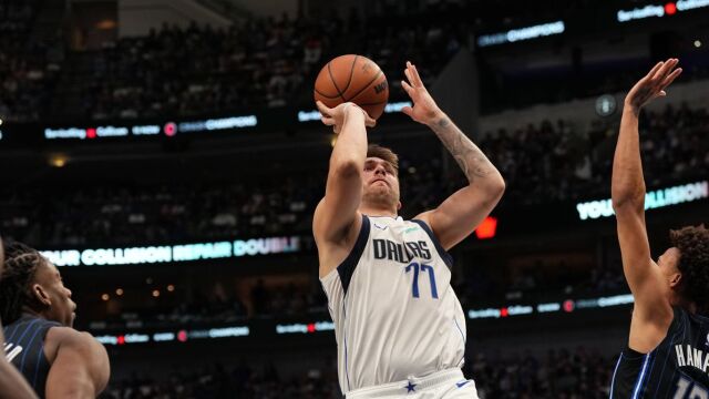 这就是Luka Magic！东契奇背靠背半场独砍30分