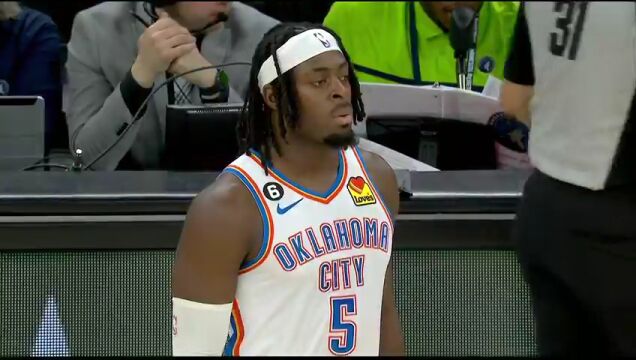 NBA常规赛：雷霆vs森林狼第3节中文解说回放