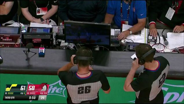 NBA季前赛：爵士vs开拓者第3节中文解说回放