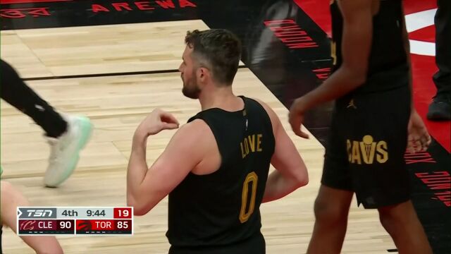  NBA常规赛：骑士vs猛龙第4节原声解说回放