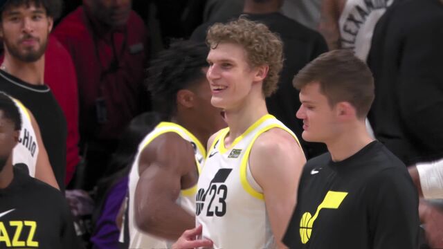 爵士130-116湖人 威少28+6马尔卡宁27+12率队拒绝连败