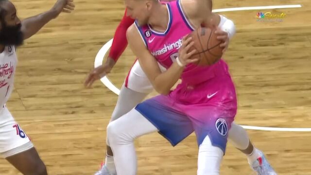 同一配方同一味道 波神转身跳投强吃哈里斯