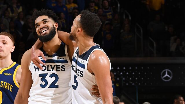 森林狼99-96勇士 狼队全员出战攻克魔鬼主场拿下卡位战