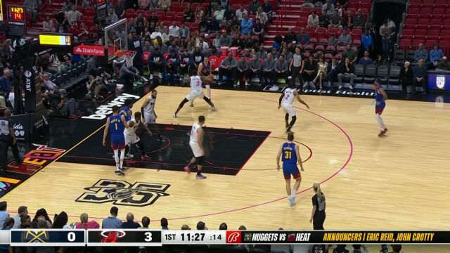 浑身都是假动作！约基奇风骚脚步过掉防守上篮打进