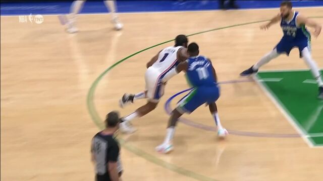 一往无前！哈登突破过人飘逸上篮