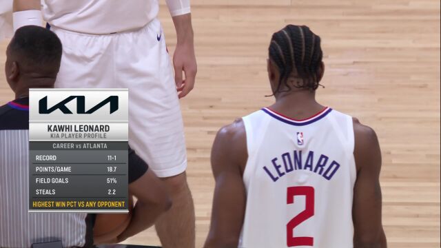 老鹰vs快船精华纯享 乔治缺席 快船苦吞六连败