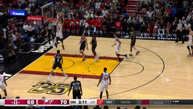 火箭95-97热火 希罗31分 巴特勒贡献空接扣篮绝杀