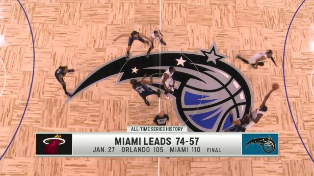 热火vs魔术中文解说全场回放