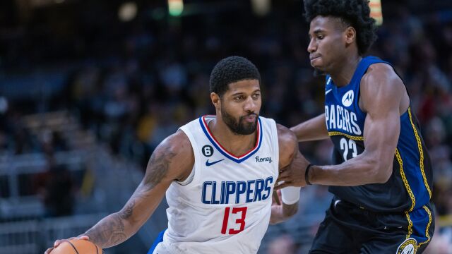 NBA全明星替补乔治赛季十佳球 抢断暴扣一条龙