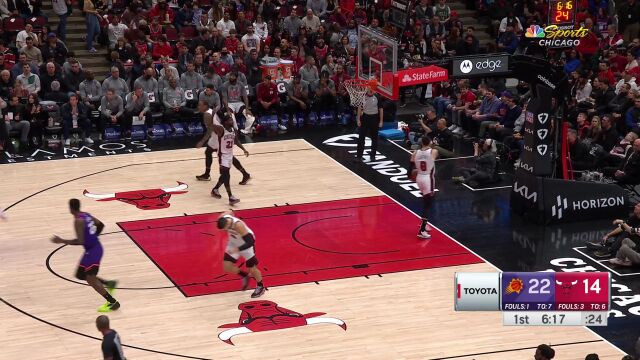 太阳vs公牛精华回放 杜兰特里程碑之夜太阳大胜公牛