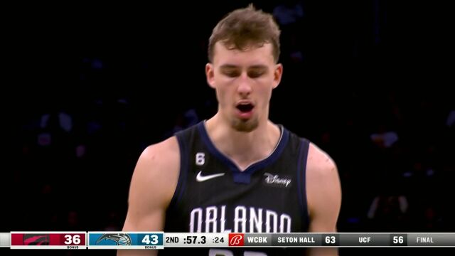 NBA常规赛：猛龙vs魔术中文解说全场回放