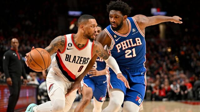 NBA·76人105-95开拓者