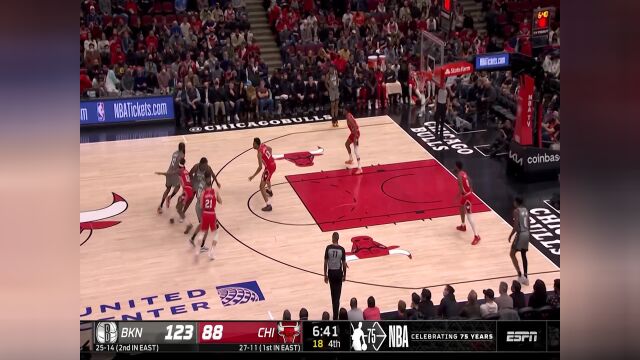 回顾篮网vs公牛交战记录 公牛有望主场终结6连败