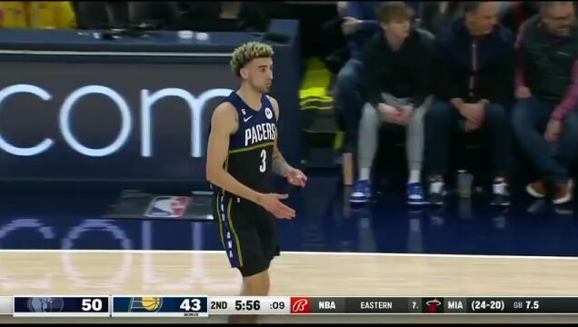 NBA常规赛：灰熊vs步行者第2节中文解说回放