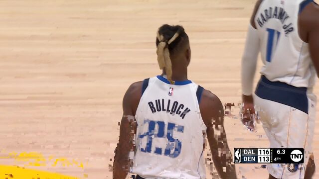 NBA常规赛：独行侠vs掘金第4节中文解说回放