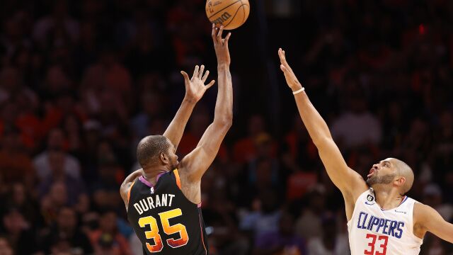 杜兰特vs快船集锦 全场31+6+4关键球奠定胜局