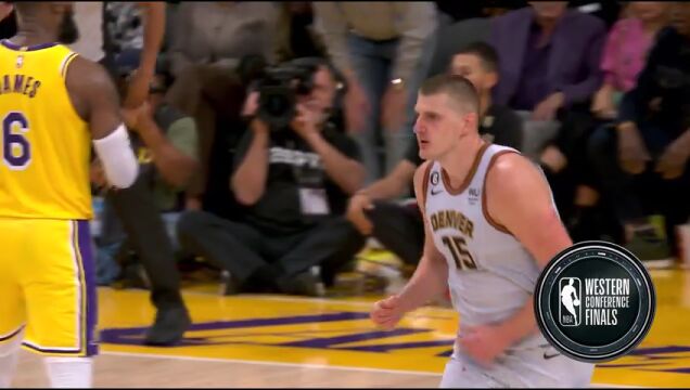 掘金vs湖人英文原声全场回放