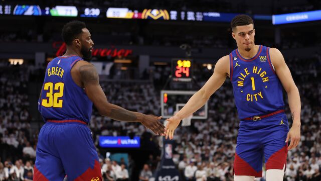 掘金vs森林狼精华纯享 掘金3-0拿到西部首个系列赛点