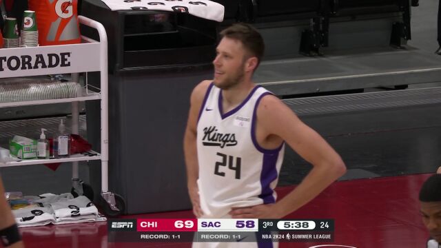 公牛vs国王第3节中文解说回放