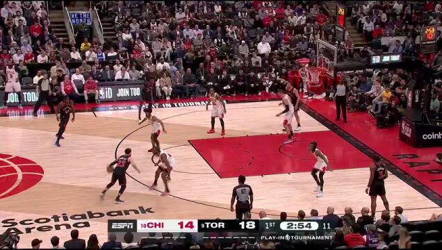 NBA附加赛：公牛vs猛龙中文全场解说回放