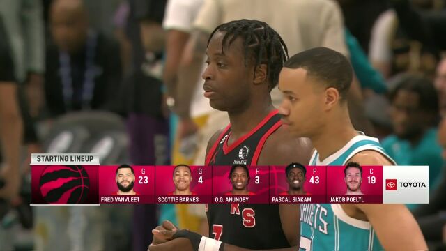 猛龙vs黄蜂第1节中文解说回放